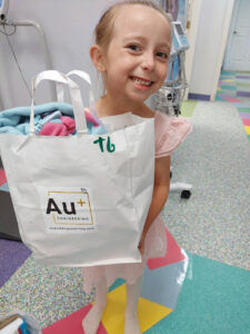 AU+ donates gift bags to children in need through Leukemia Texas